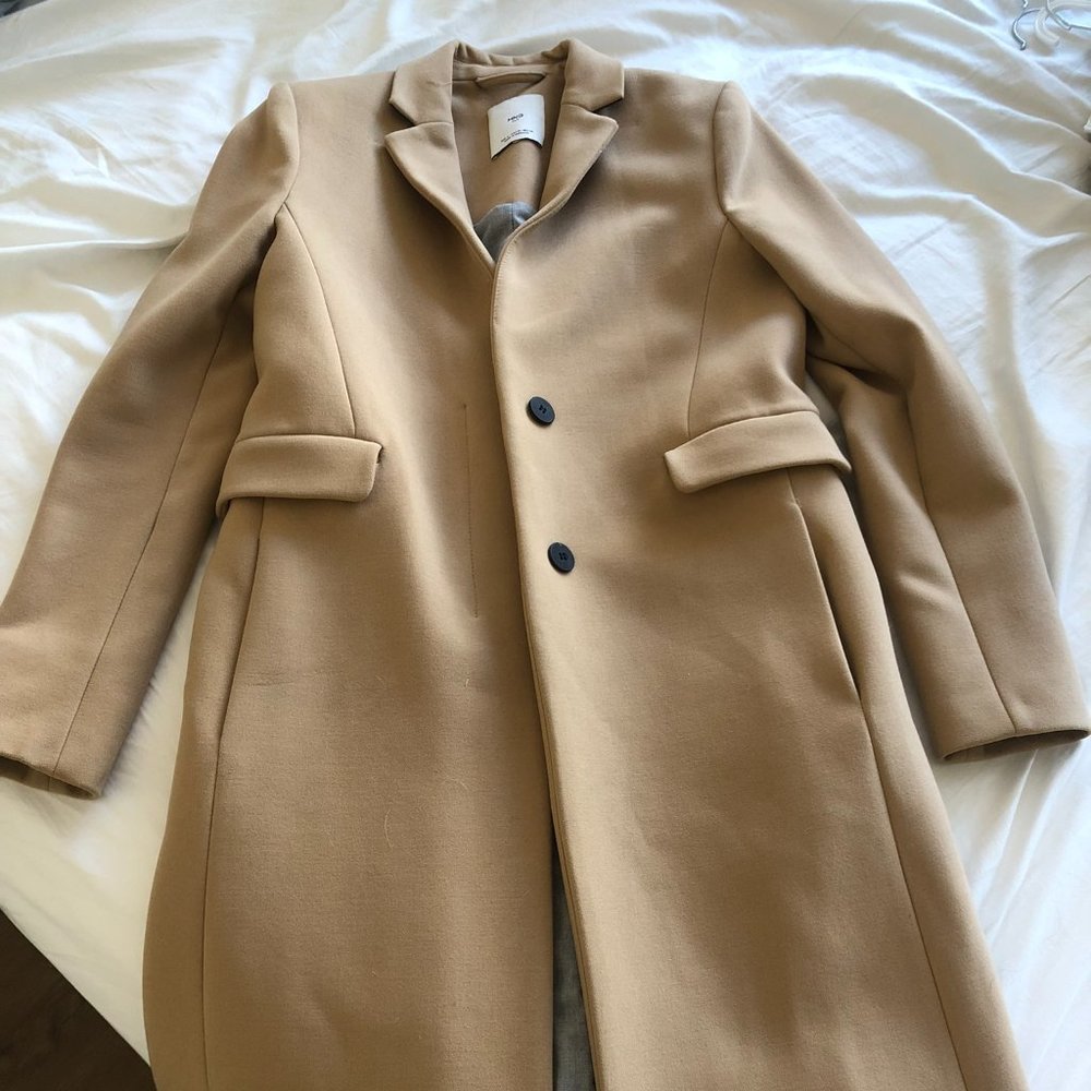 Tan Mango MNG Women's Suit Coat - XS